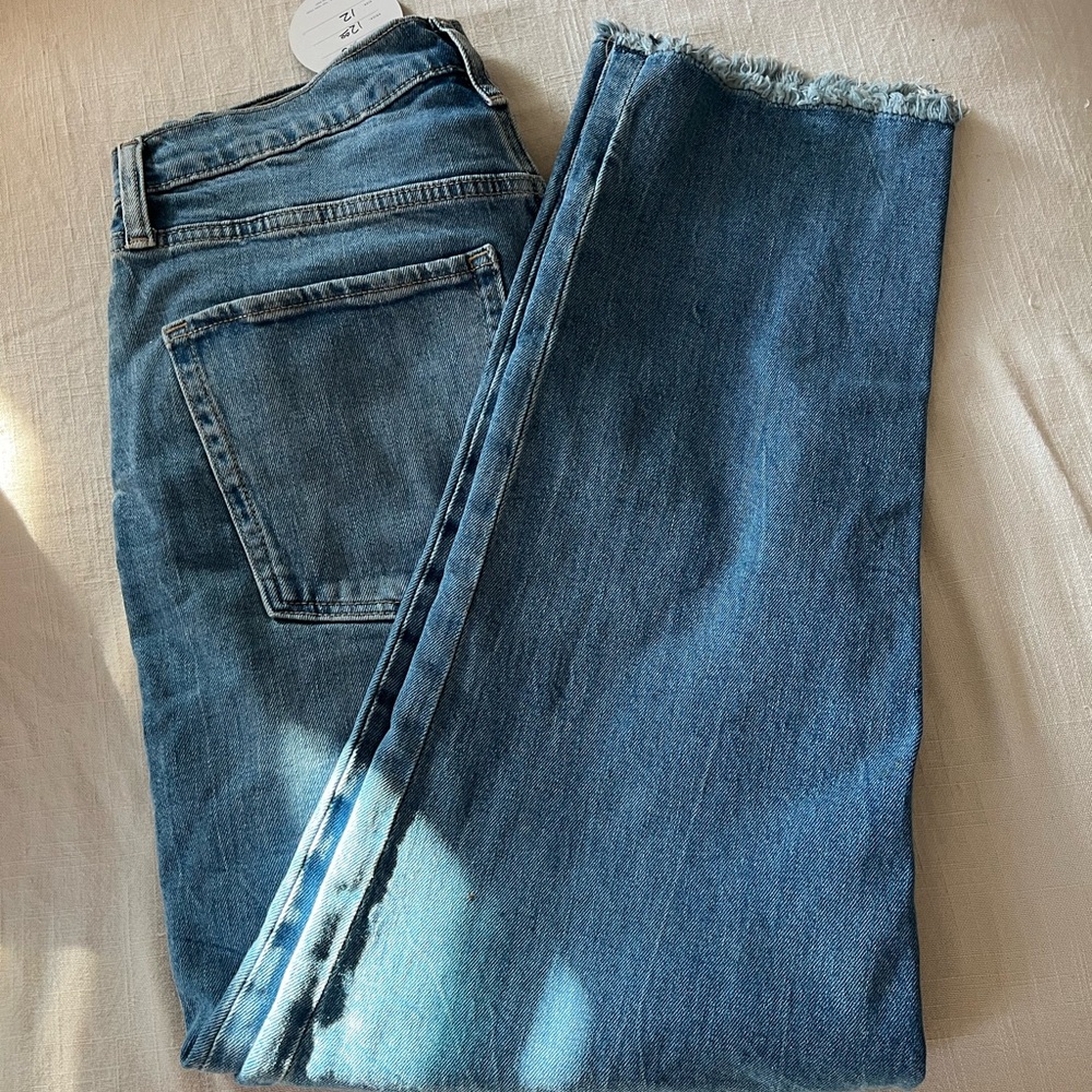 Old Navy Women's Blue Ankle & Cropped Jeans